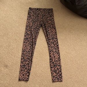 No Boundaries Brown and Black Animal Print Leggings